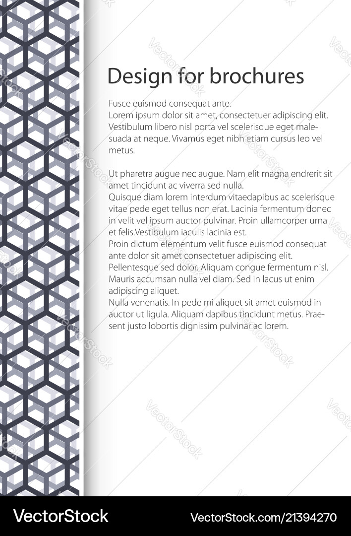 Cover design with seamless pattern Cover design with seamless pattern vector image