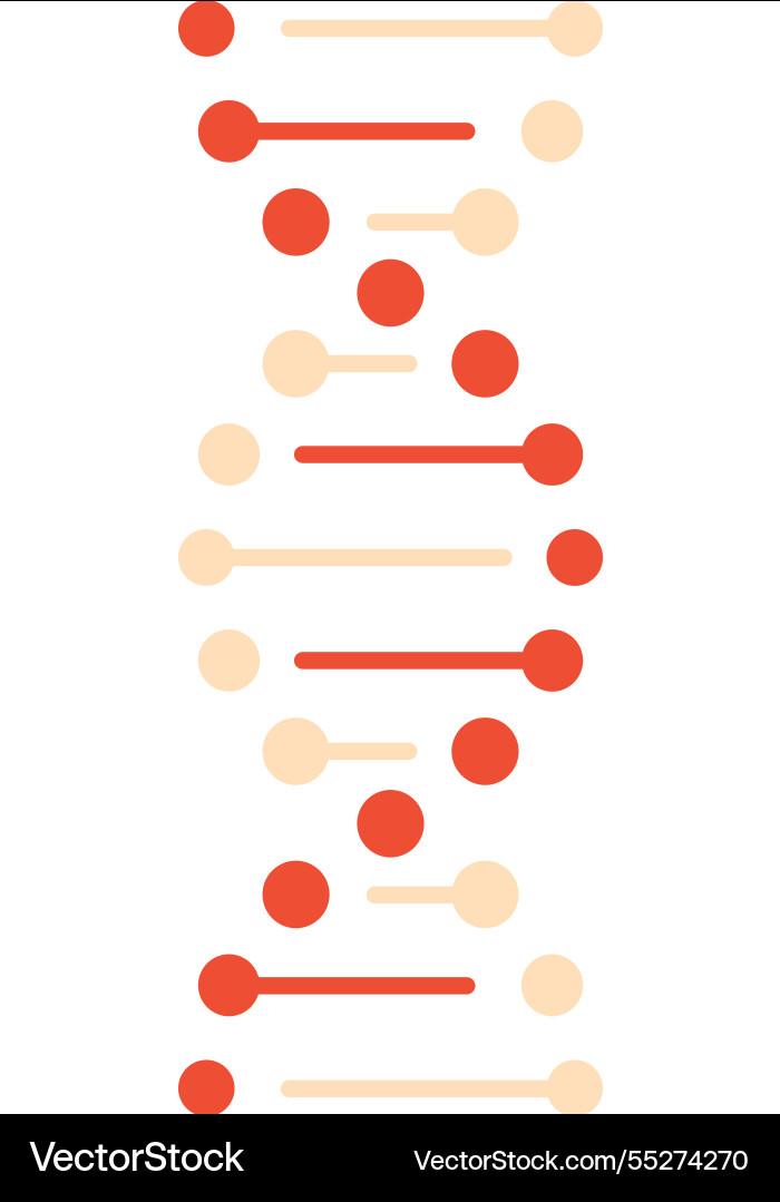 Red and cream dots are connecting with lines Red and cream dots are connecting with lines vector image