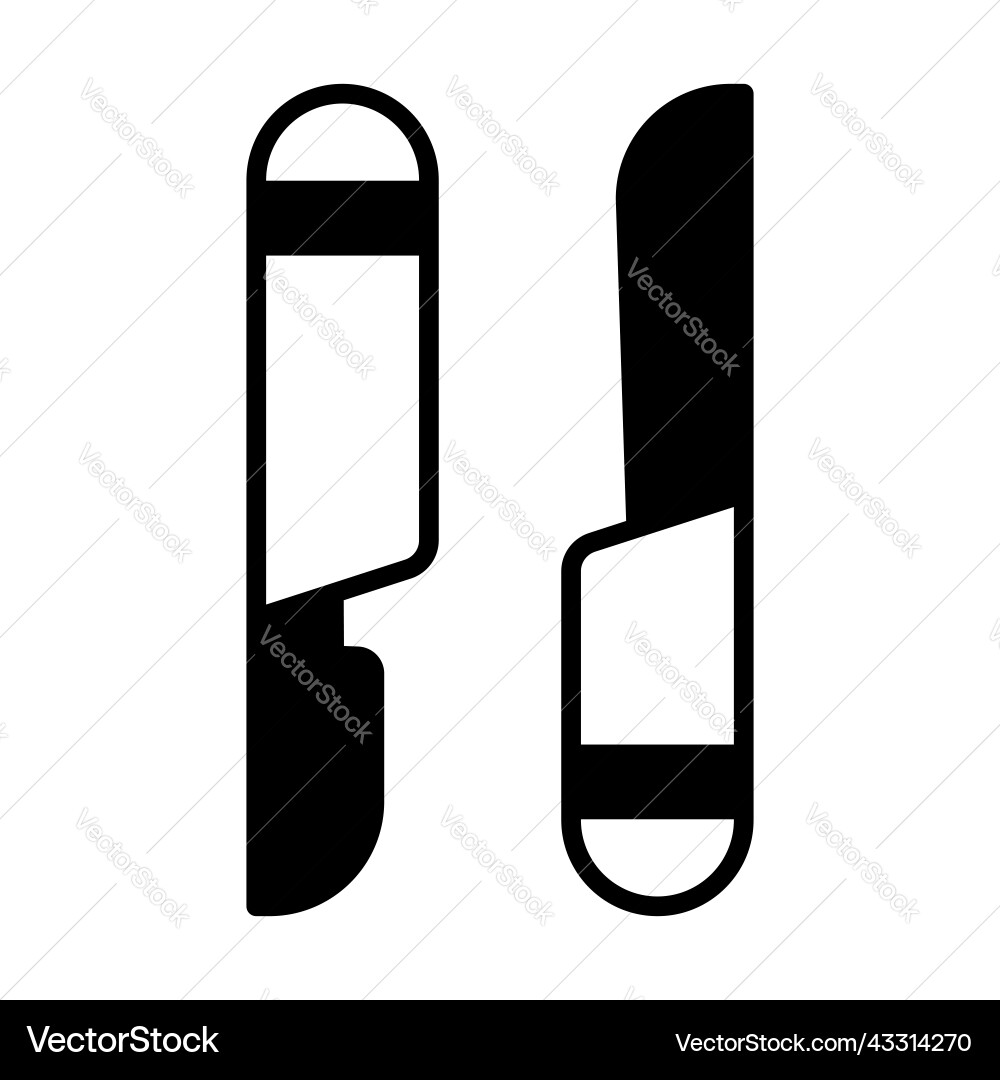 Scalpel modern concepts design Vector Image