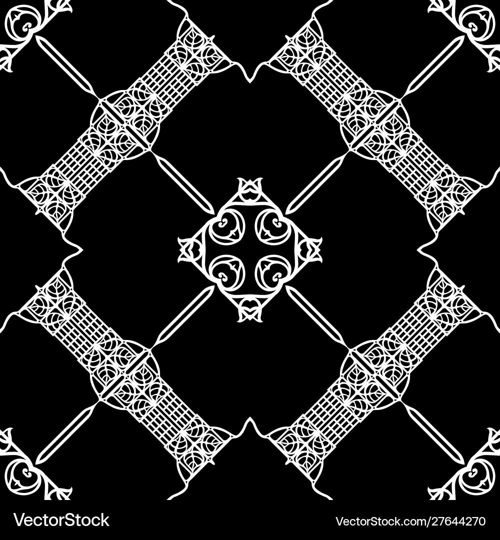 Seamless pattern background vector image