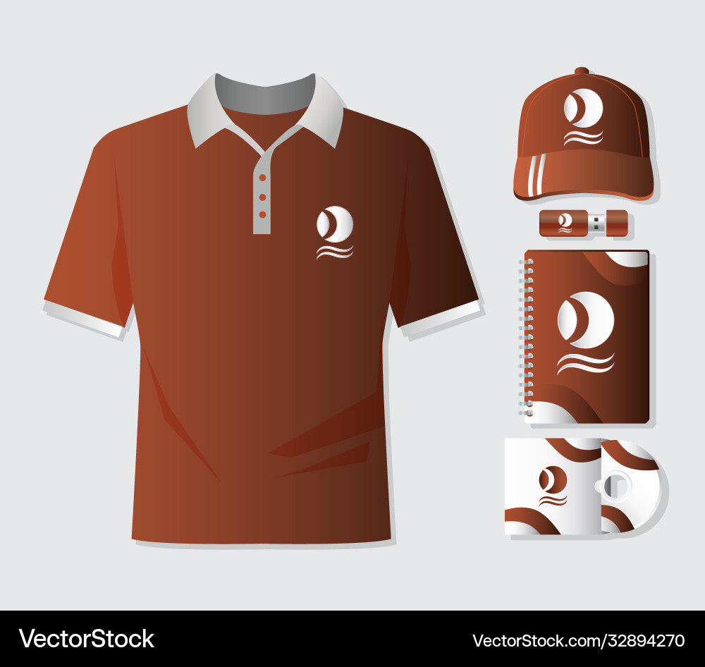 Shirt clothes and branding set icons Shirt clothes and branding set icons vector image