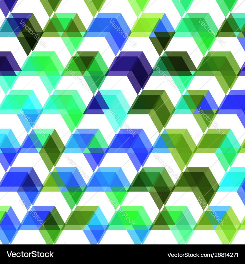 Triangle abstract background vector image