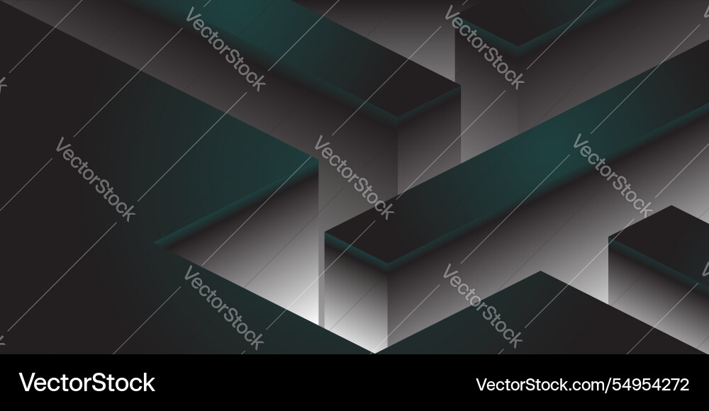 Abstract gradient background dimension design Abstract gradient background dimension design vector image