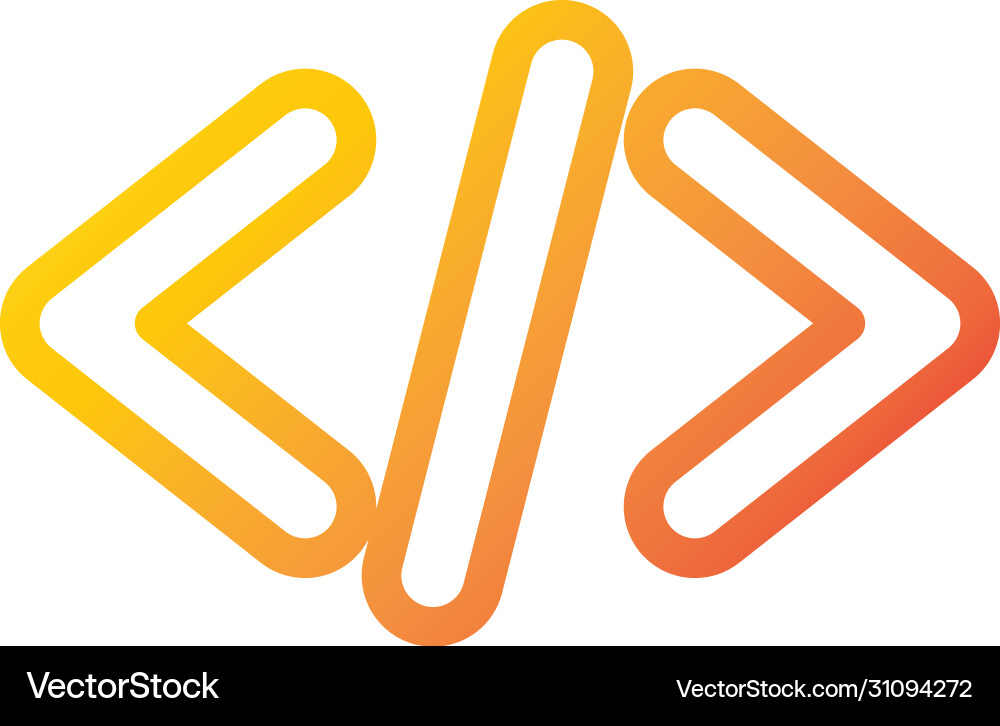 Coding language development internet web Coding language development internet web vector image
