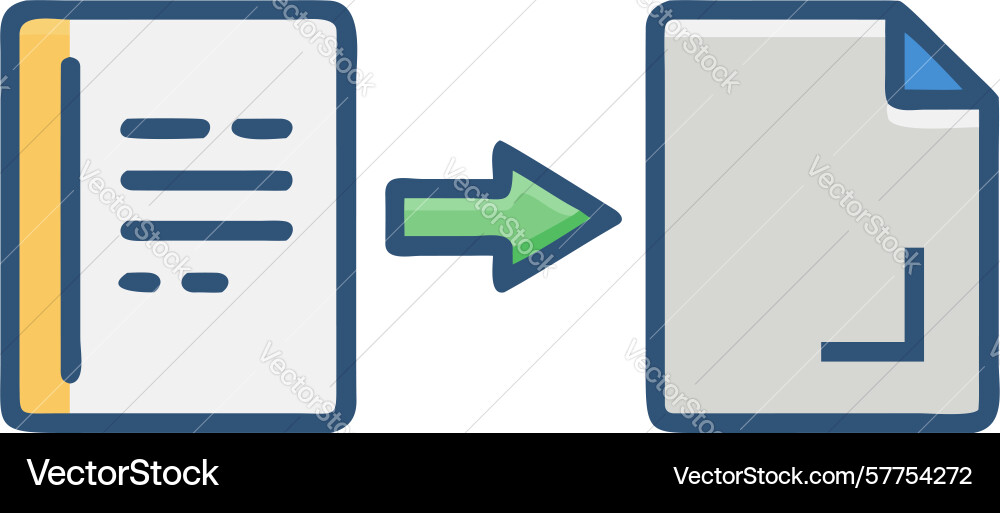 Secure document archive icon digital data vault vector image