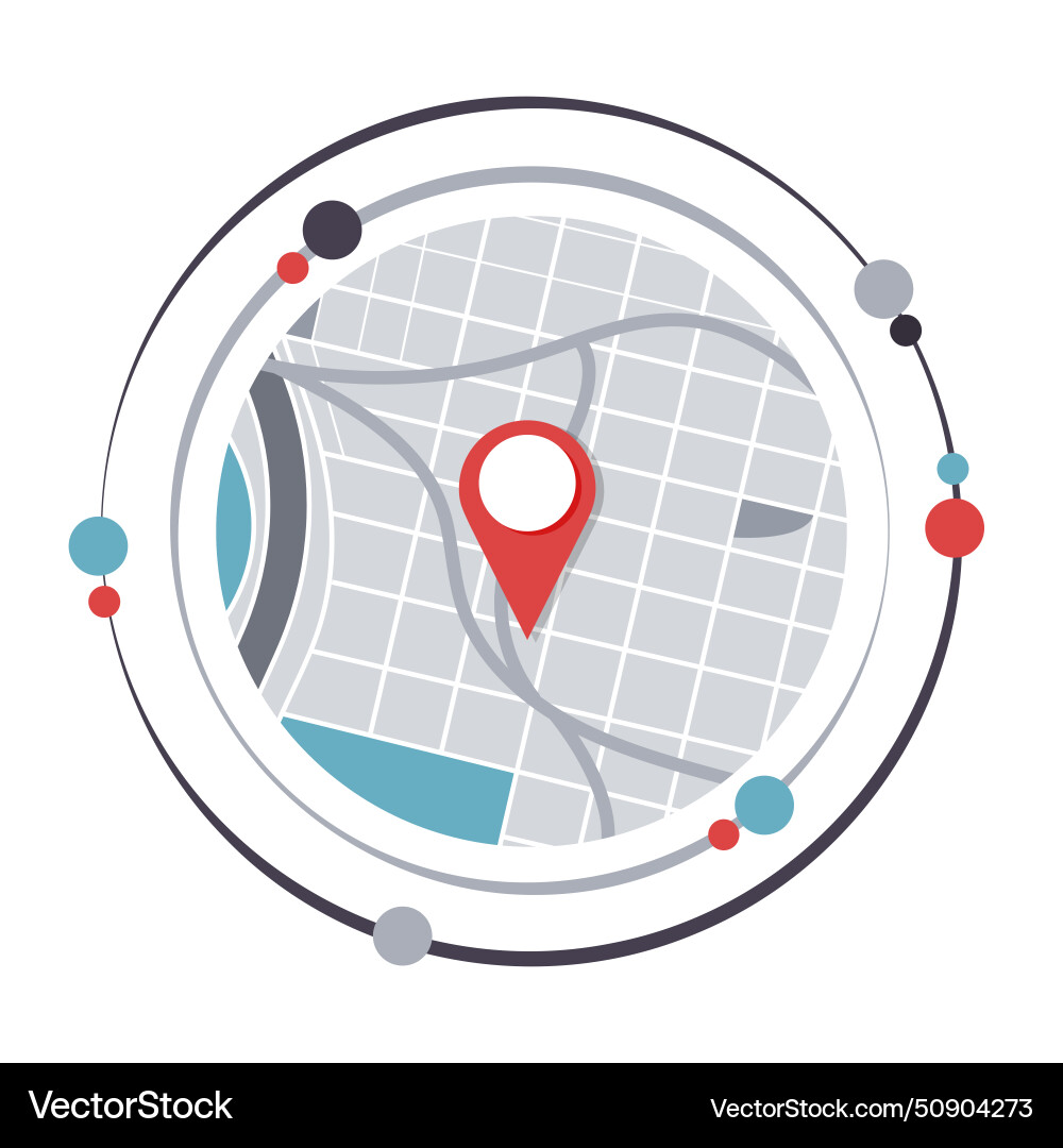 Navigation icon Vector Image