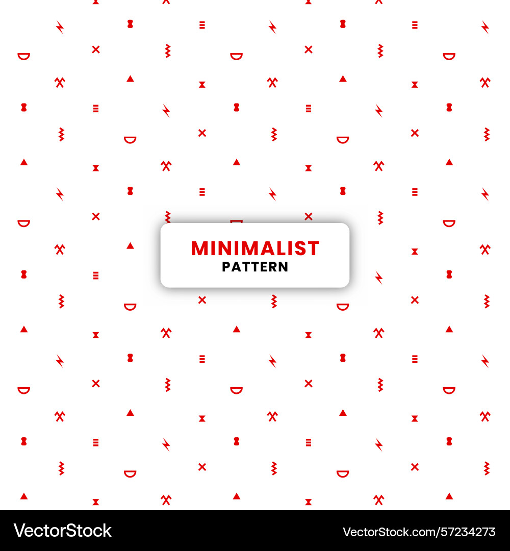 Red minimalist pattern background eps10 Red minimalist pattern background eps10 Vector Image