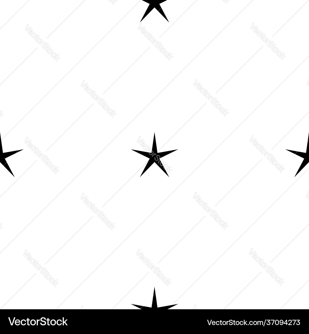 Repeatable seamless star shape pattern Repeatable seamless star shape pattern vector image
