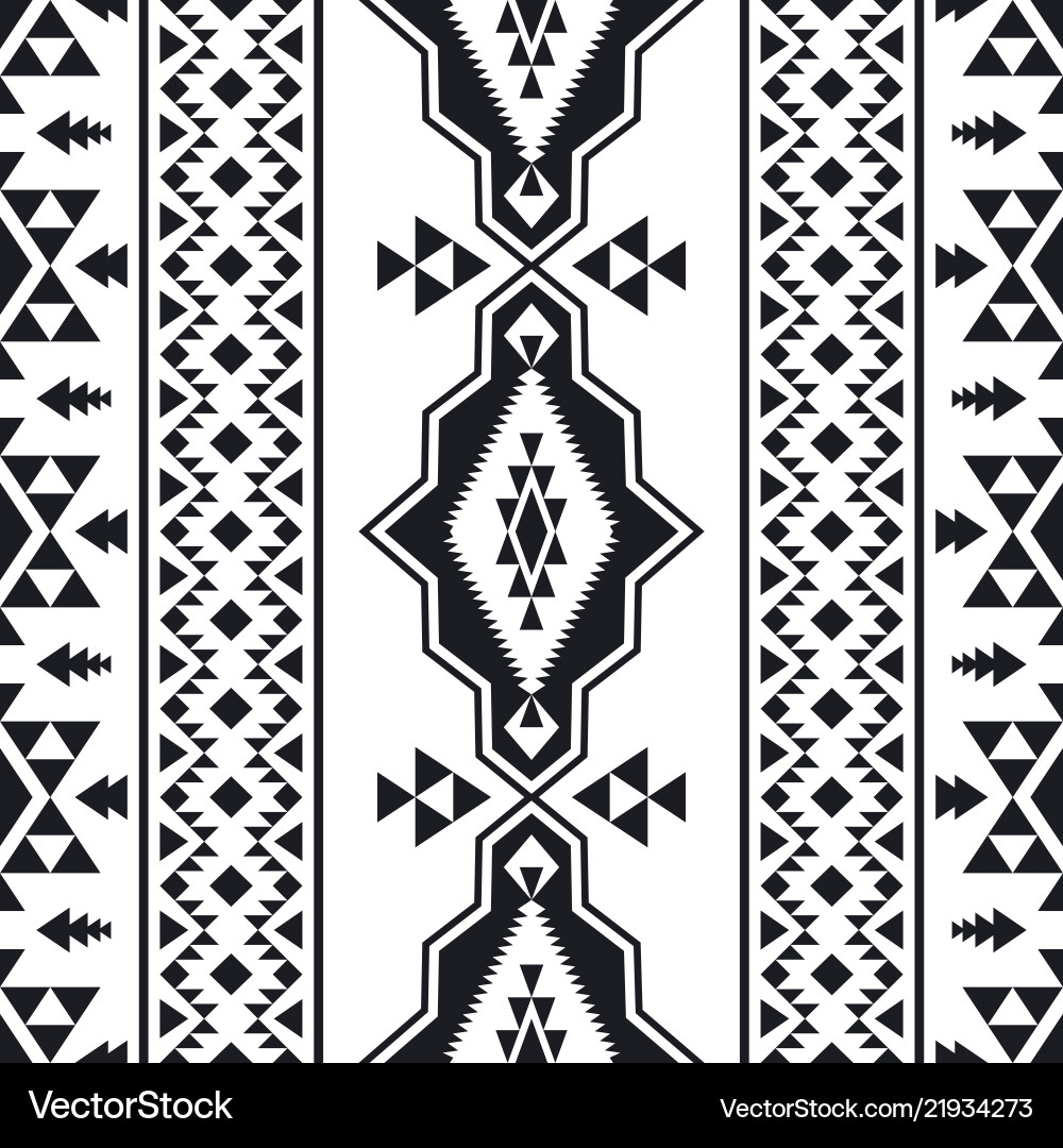 Southwest Native American Pattern Royalty Free Vector Image