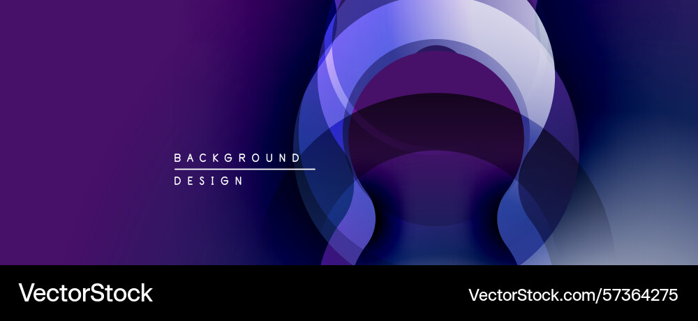 Abstract purple design overlapping circles create Abstract purple design overlapping circles create Vector Image