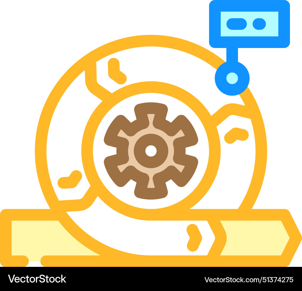 Agile methodology analyst color icon Agile methodology analyst color icon vector image