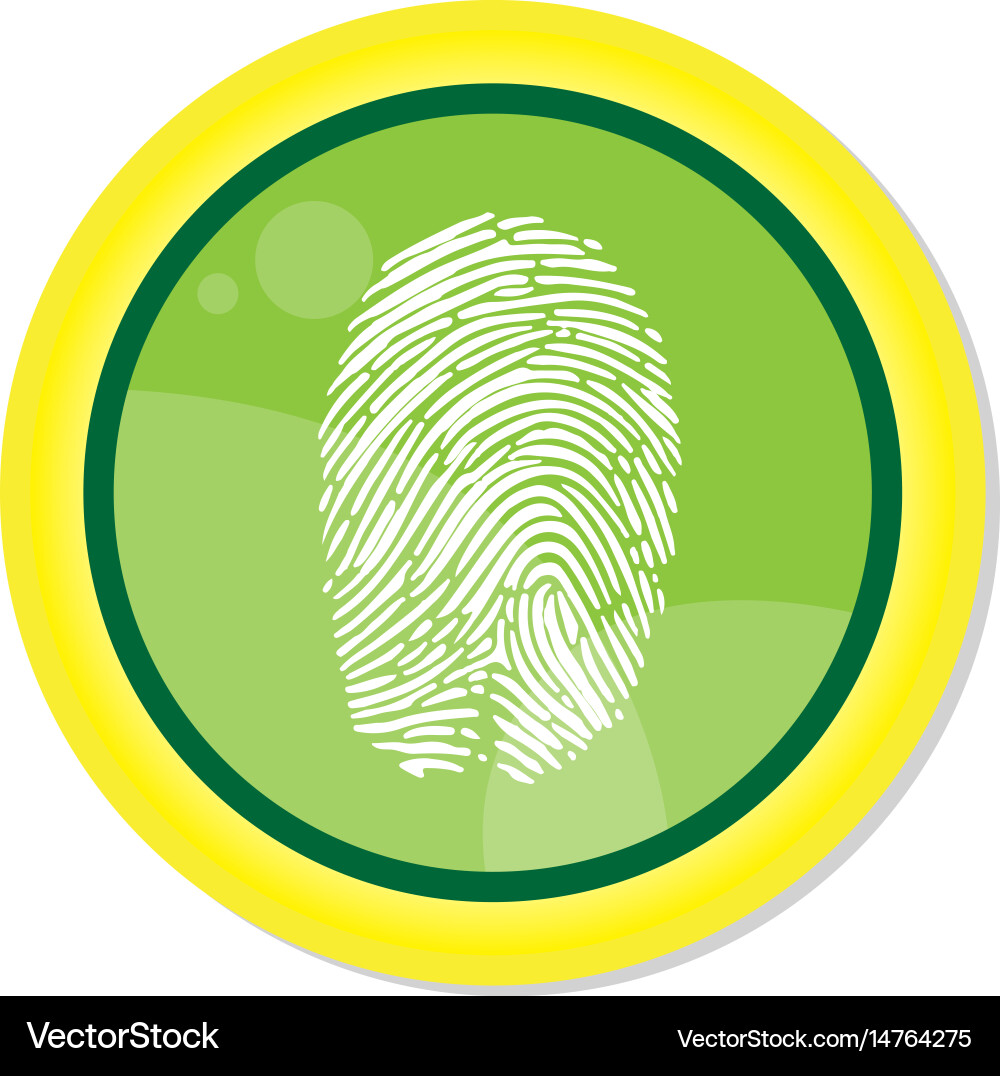 Isolated web button Vector Image