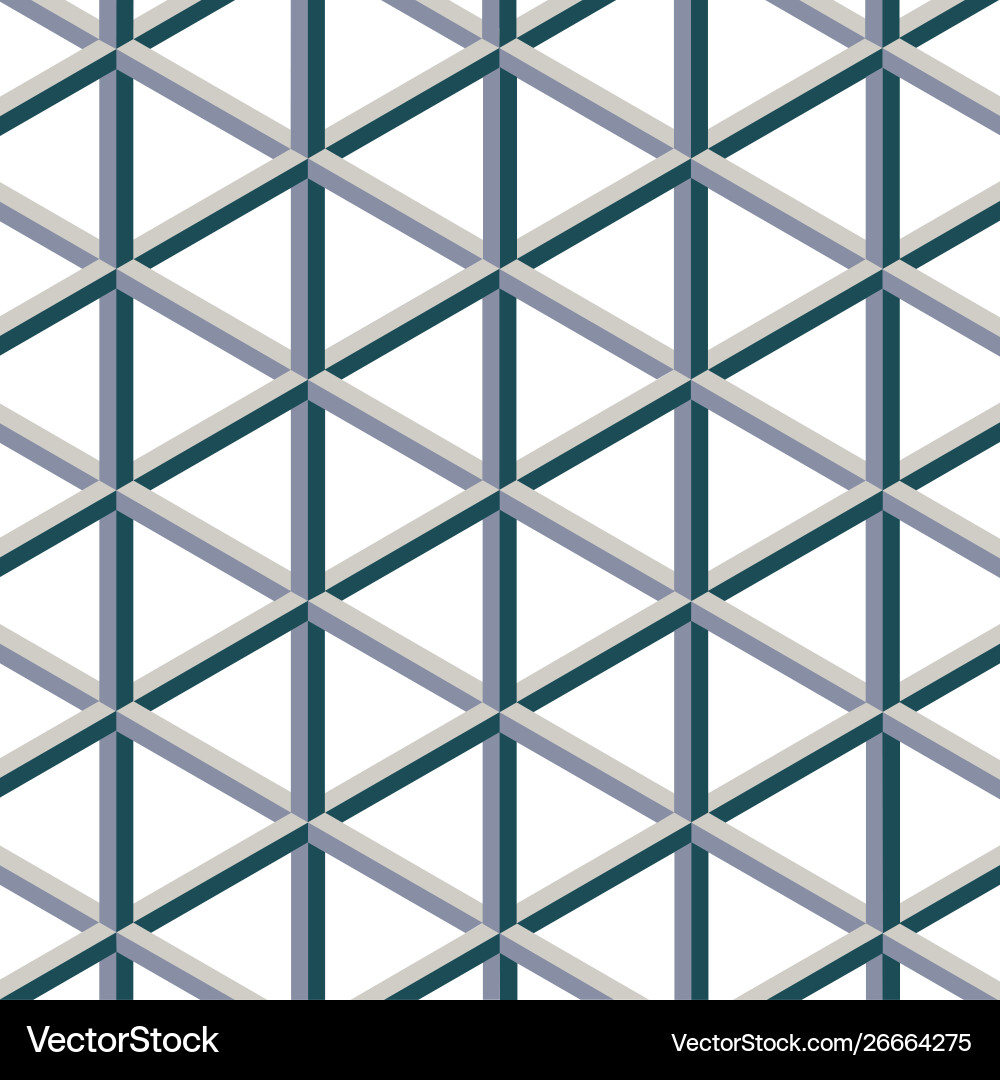 Pattern with block chain shapes Pattern with block chain shapes vector image