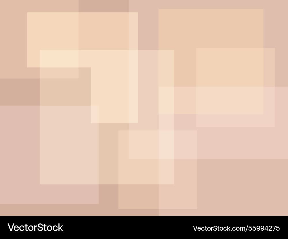 Soft abstract background with square shapes vector image