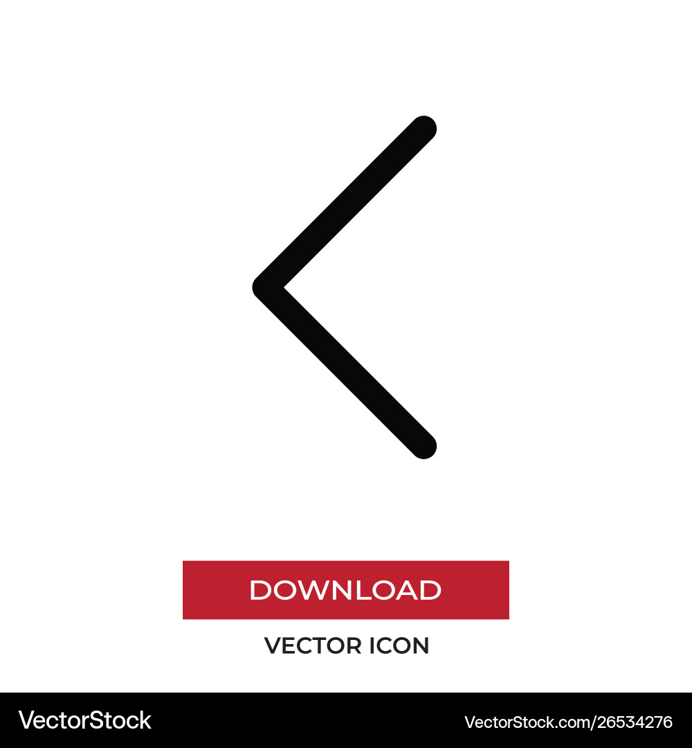 Arrow icon in modern style for web site Arrow icon in modern style for web site vector image