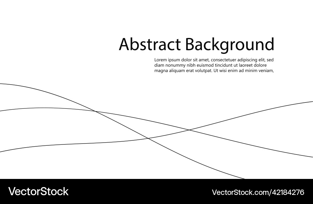 Background with wavy lines simple abstract Background with wavy lines simple abstract vector image