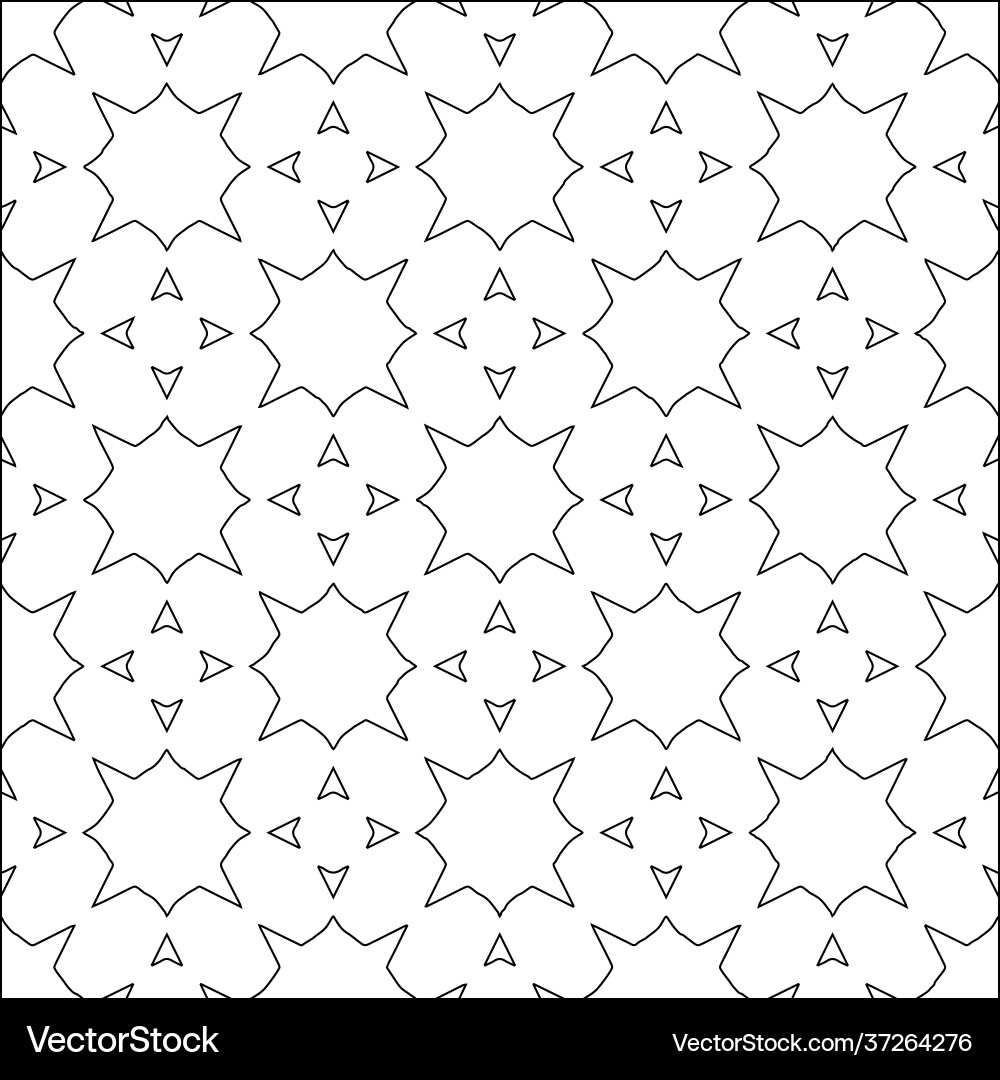 Geometric pattern with triangular elements Vector Image
