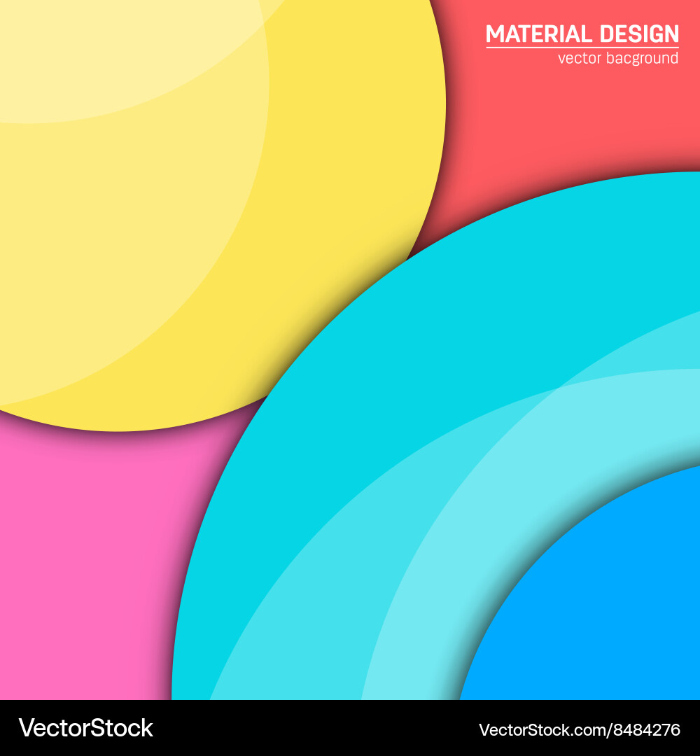 Material design background abstract vector image