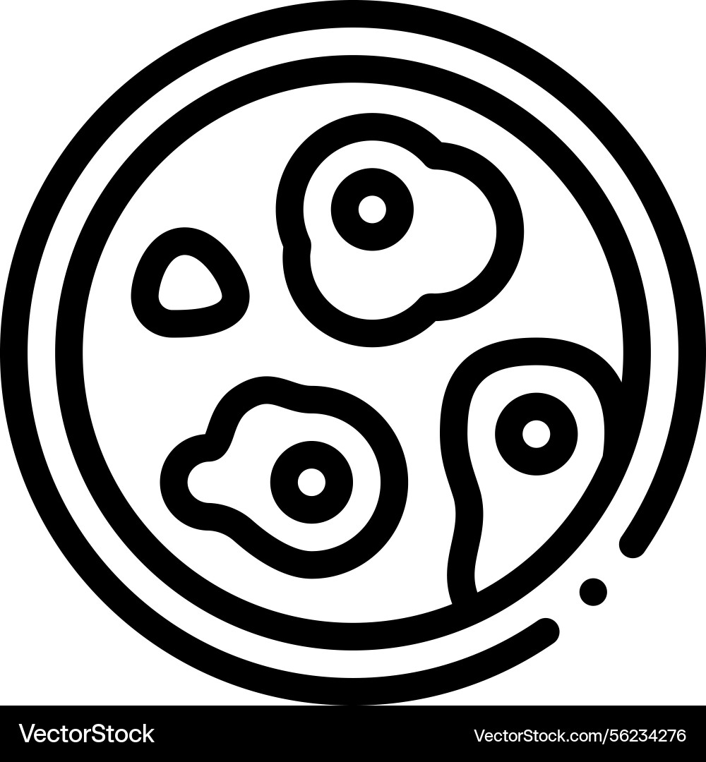 Petrol icon thin linear style design isolated Vector Image