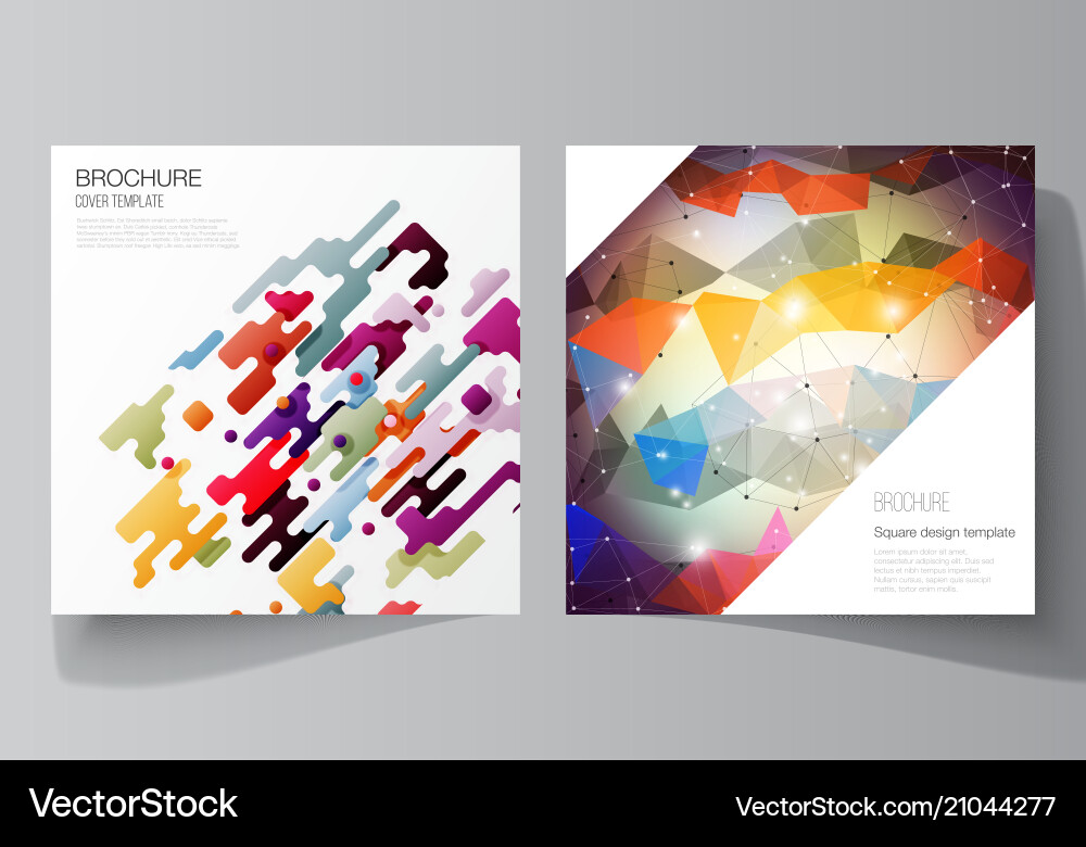 Minimal of editable layout vector image