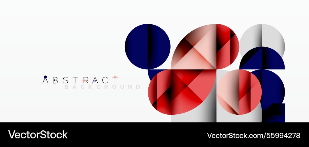 Abstract geometric design with intersecting Abstract geometric design with intersecting Vector Image