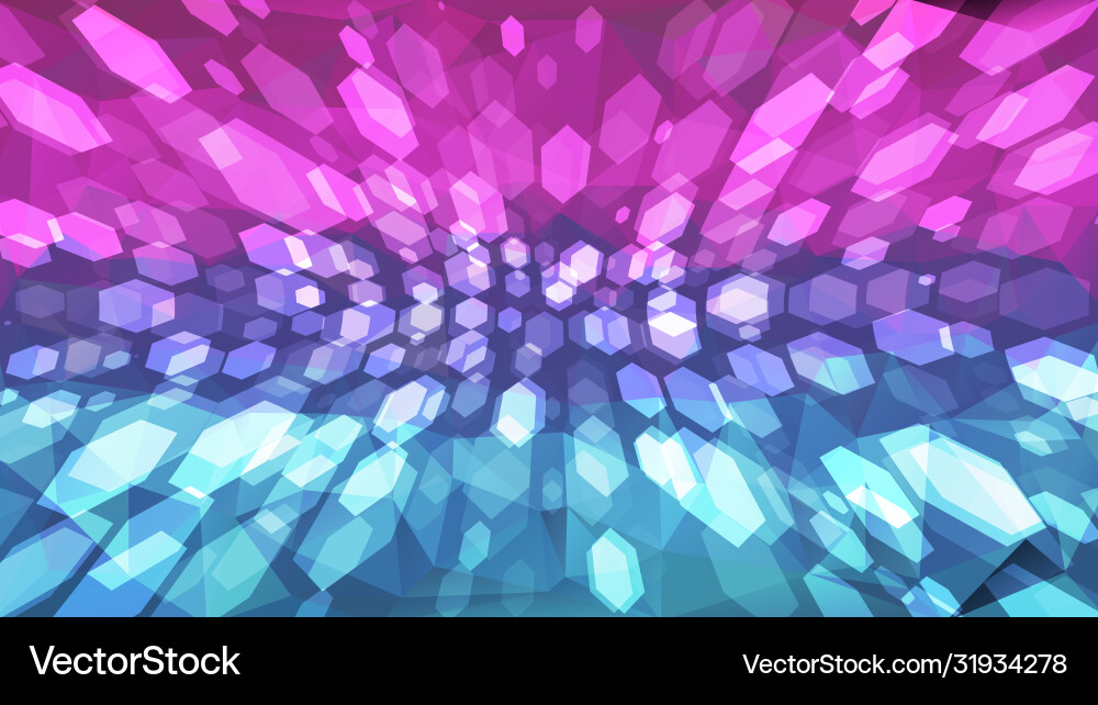 Abstract hexagon pattern gradient background Abstract hexagon pattern gradient background vector image