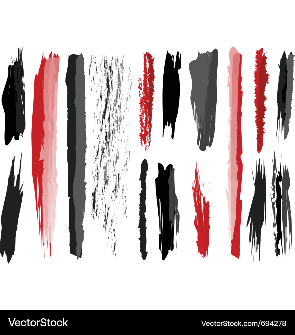 Grungy design element vector image
