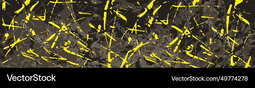Yellow Car Wrap Livery vector image