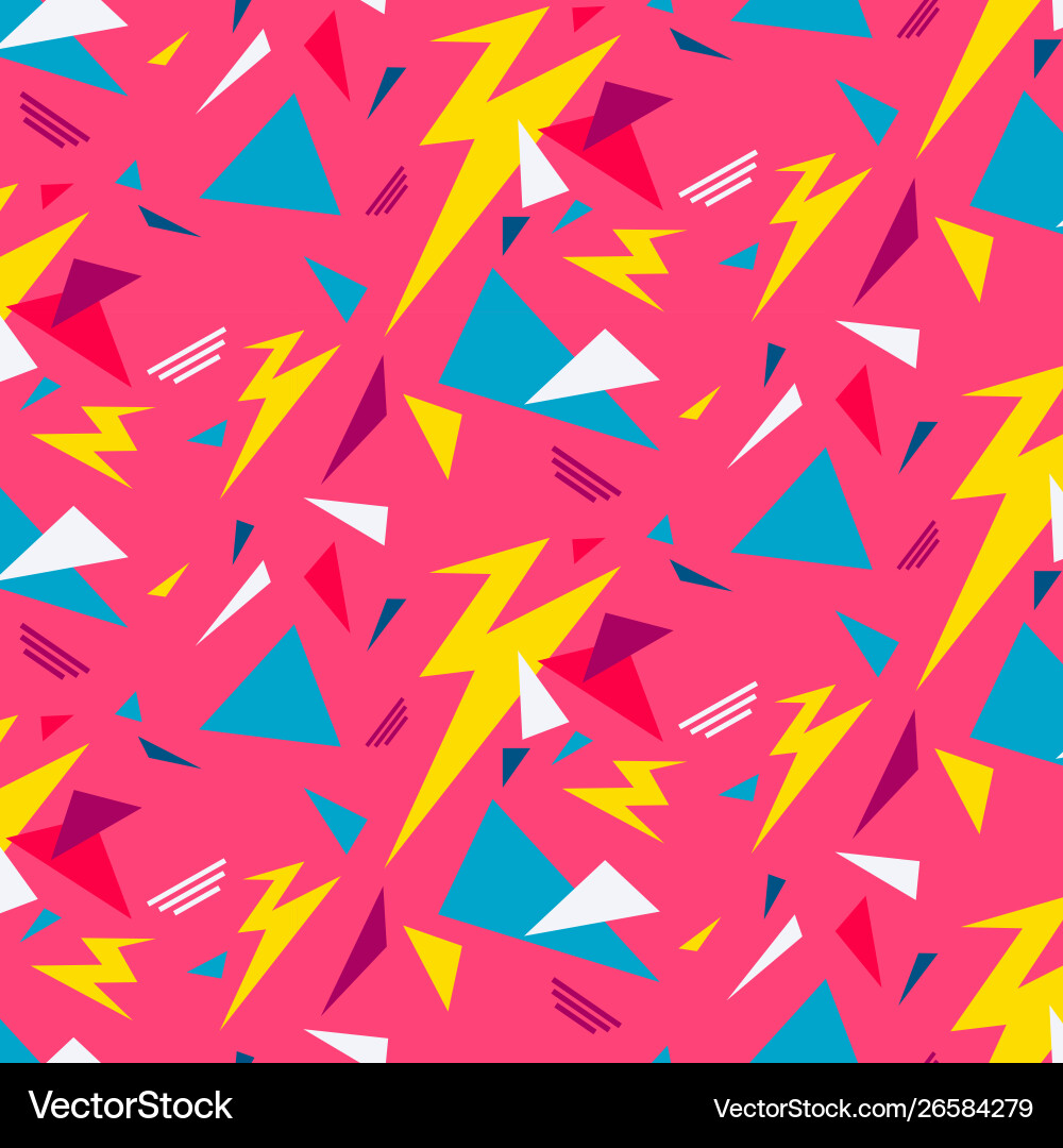 Abstract pattern flat color design Abstract pattern flat color design vector image