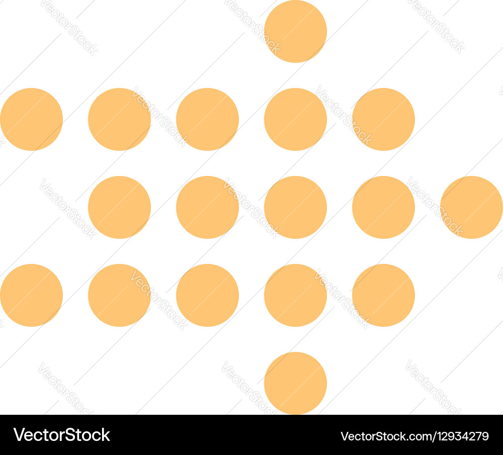 Arrow icon digital sign direction pointer button vector image
