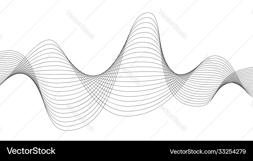Black and white line pattern soft background Black and white line pattern soft background Vector Image