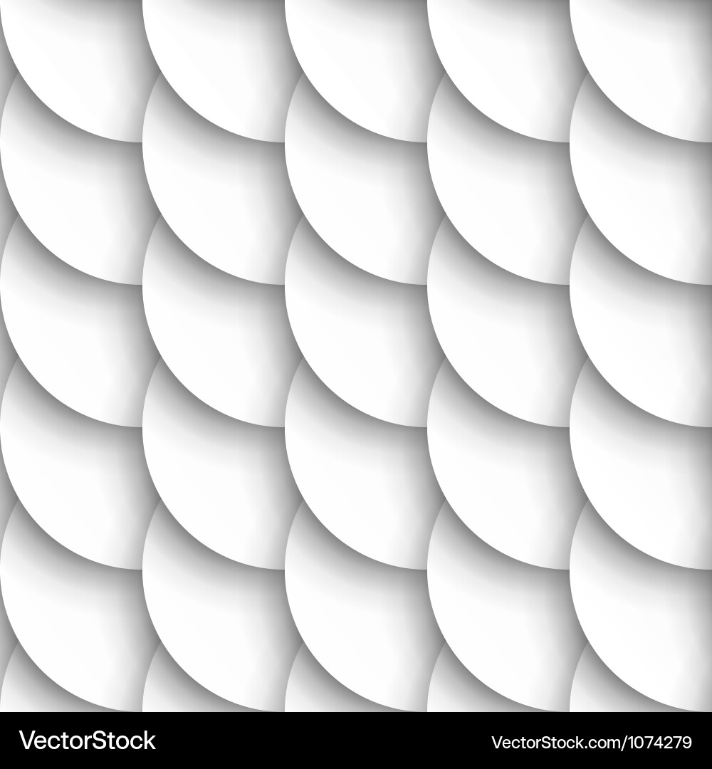 Circles with drop shadows Vector Image