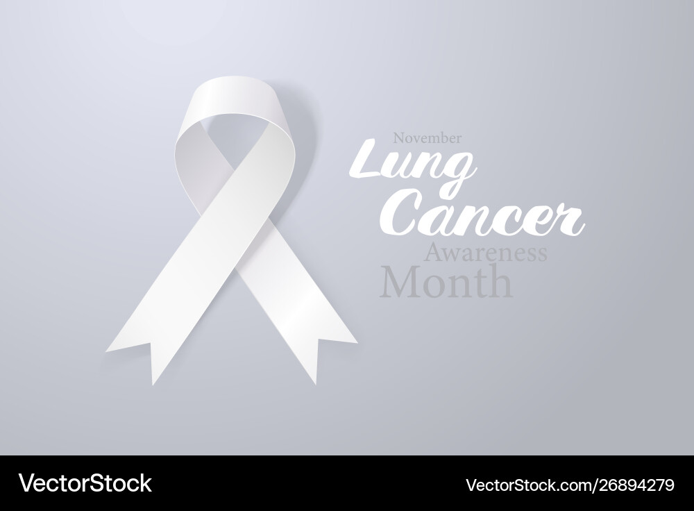 Lung Krebs Bewusstsein Kalligraphie Poster Design Lung Krebs Bewusstsein Kalligraphie Poster Design vektorbild