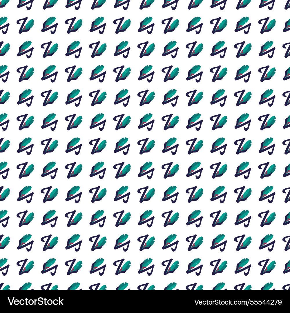 Seamless modern pattern with abstract shapes Vector Image