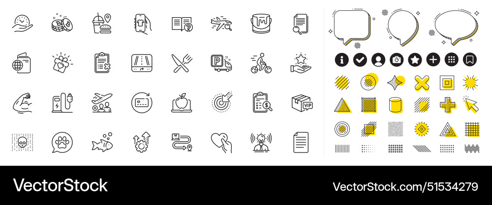 Set von Shop-App-Targeting und seo-Getriebe Linie Icons Set von Shop-App-Targeting und seo-Getriebe Linie Icons vektorbild