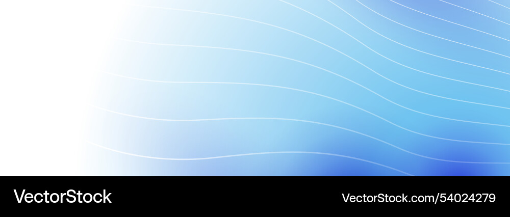 Soft blue gradient background with subtle wavy Soft blue gradient background with subtle wavy vector image