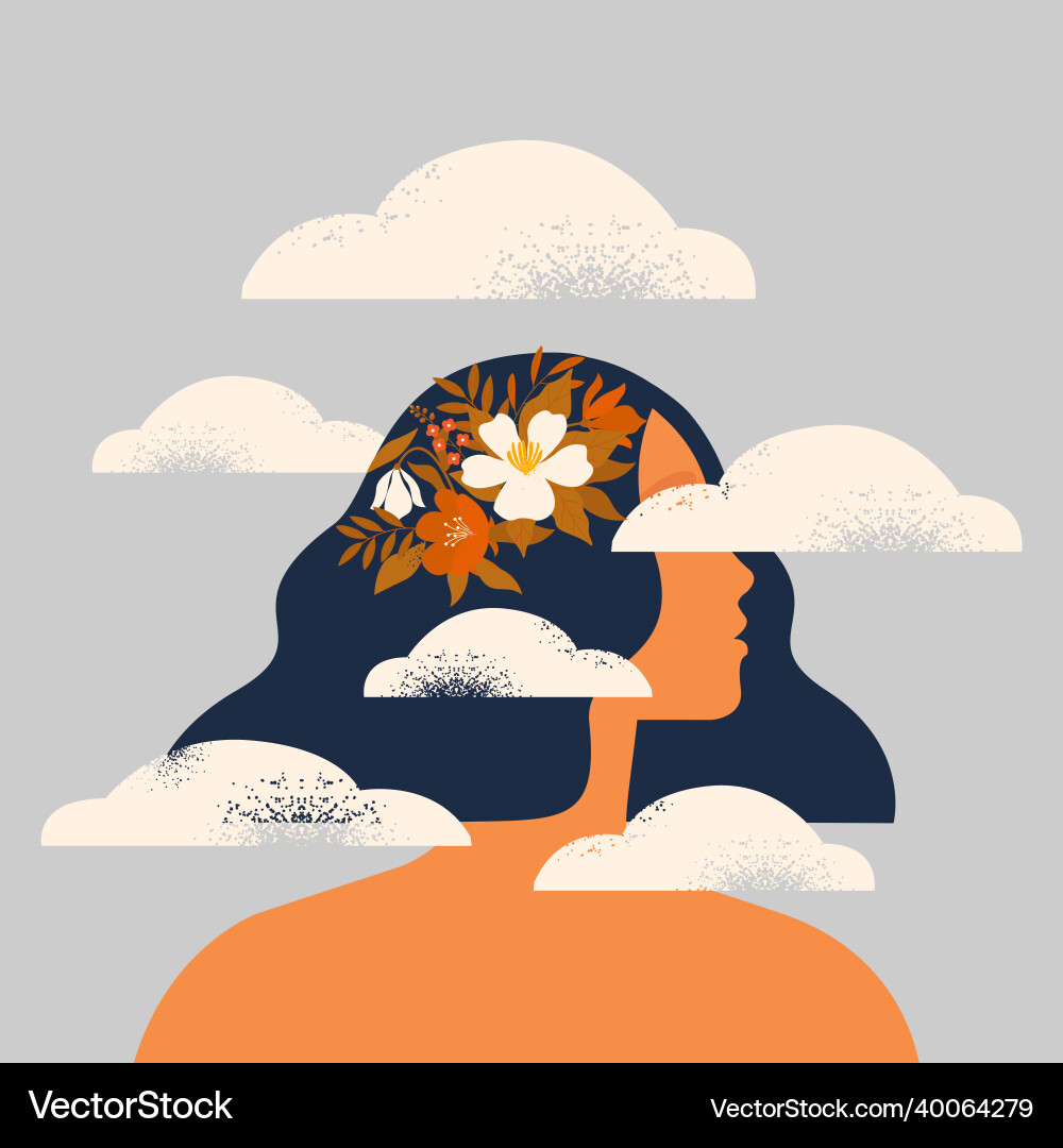 Step into the Future - Fear & Uncertainty vector image