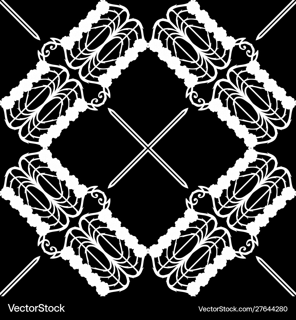 Seamless pattern background vector image