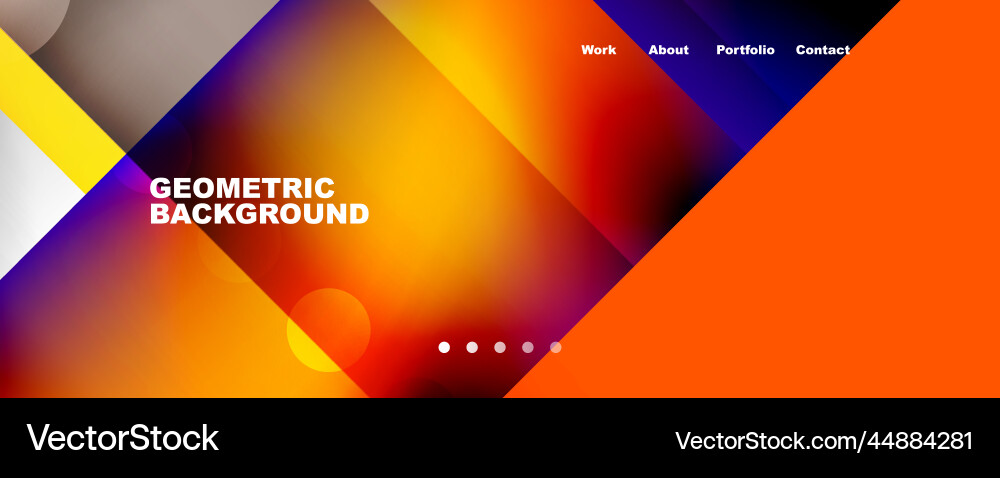 Abstract background - squares and lines Vector Image