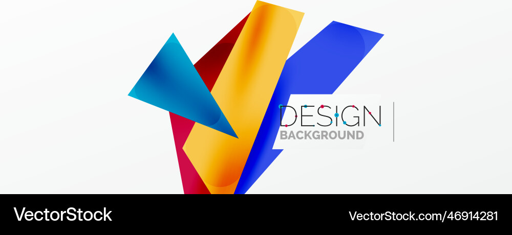 Background color abstract overlapping lines Vector Image