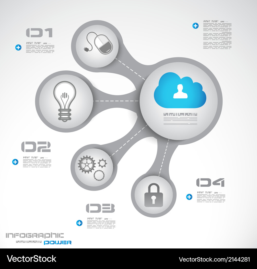 Data Visualization Background vector image