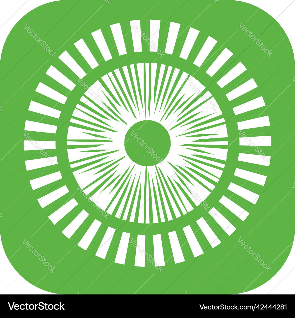 Geometric circle element with dashed lines Geometric circle element with dashed lines Vector Image