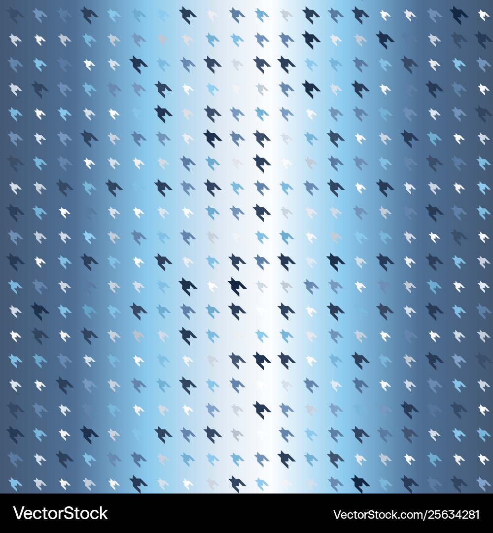 Gradient houndstooth pattern seamless background Gradient houndstooth pattern seamless background vector image
