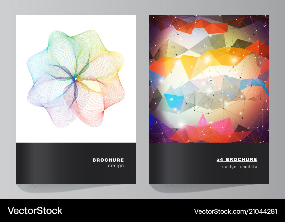 The layout of a4 format The layout of a4 format vector image