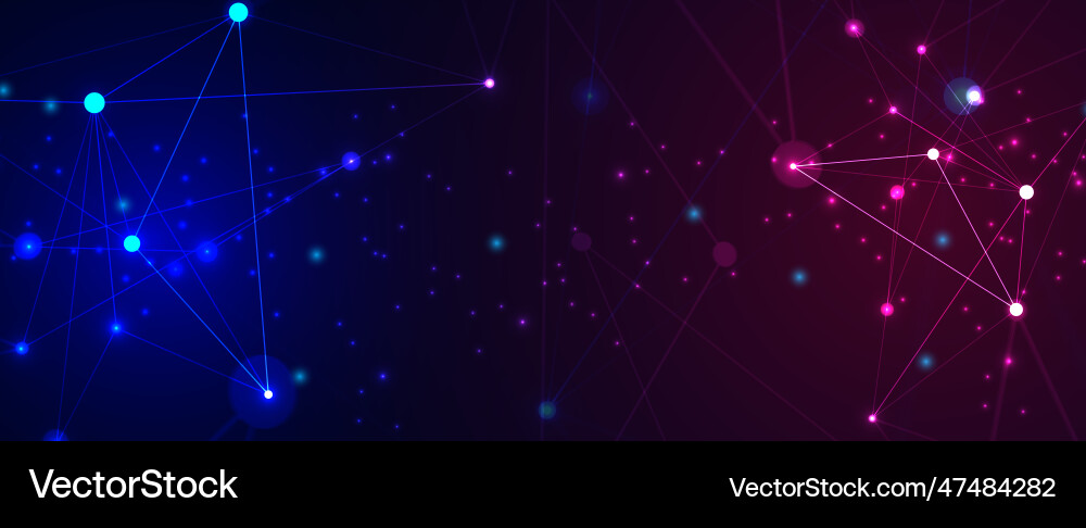 A neural network is type of computer system Vector Image
