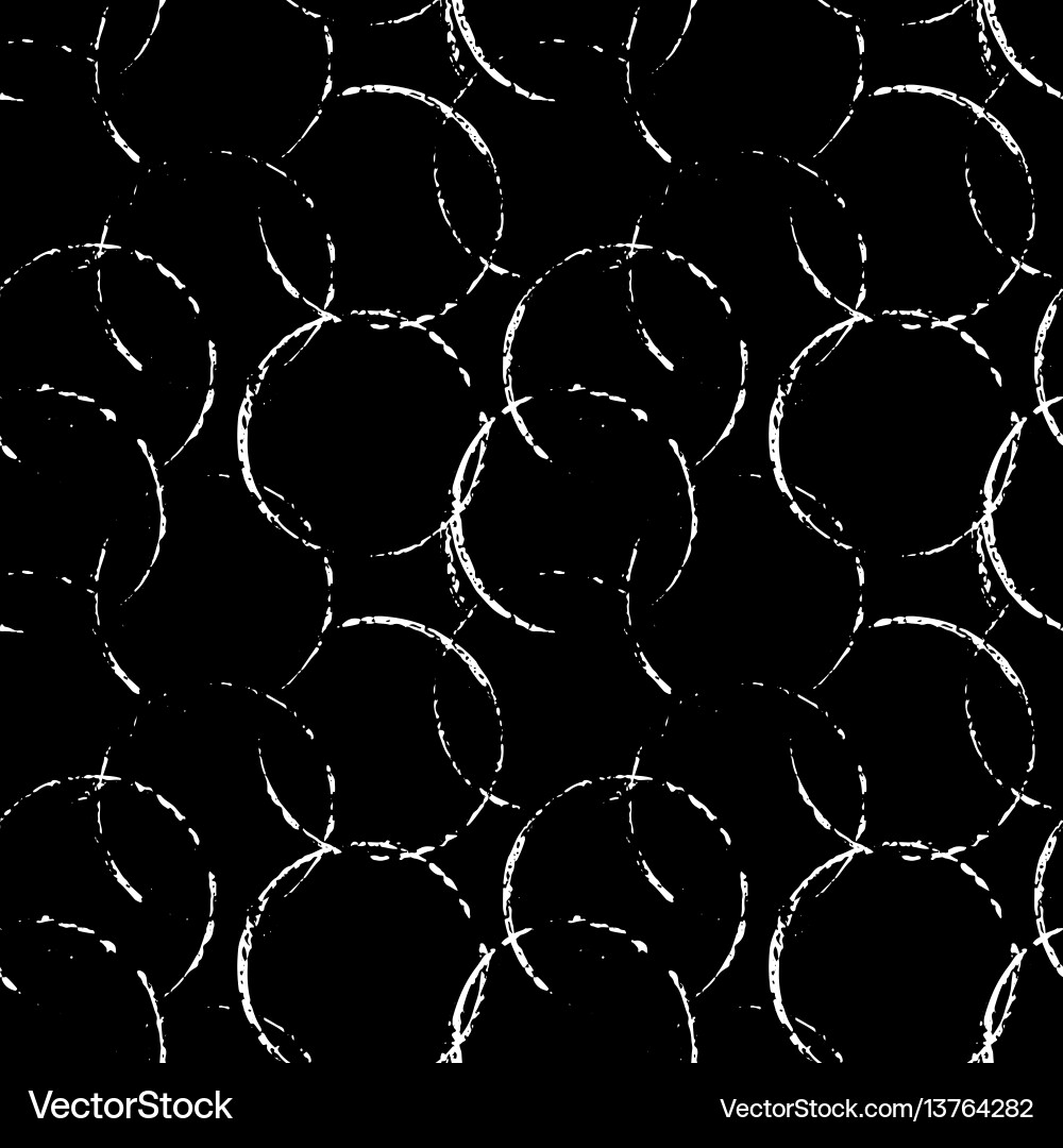 Grunge seamless pattern background with circles Grunge seamless pattern background with circles Vector Image