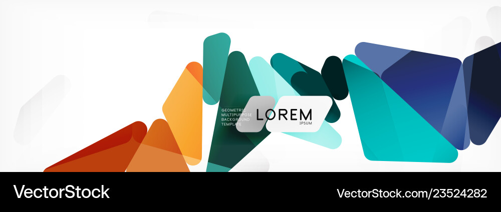 Mosaic triangular low poly style abstract Mosaic triangular low poly style abstract vector image