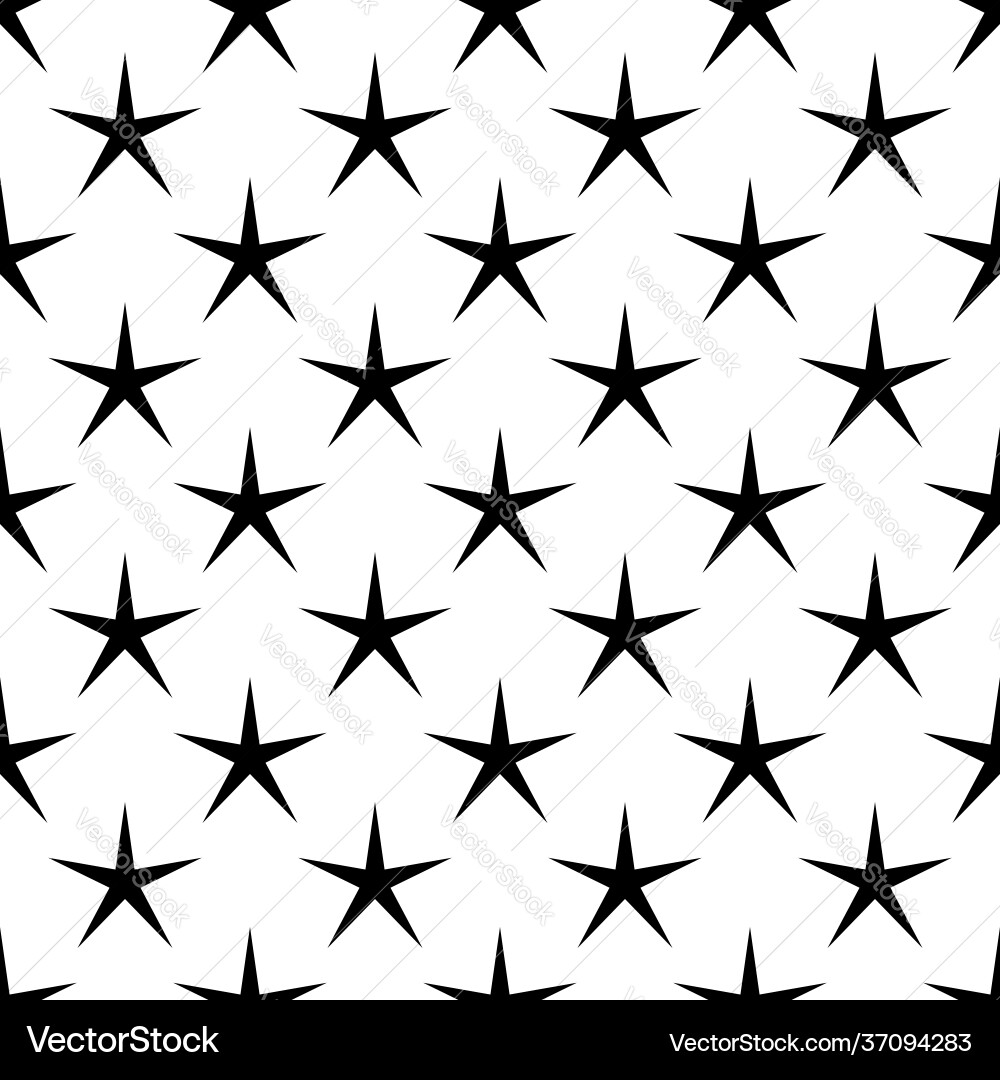 Repeatable seamless star shape pattern Repeatable seamless star shape pattern Vector Image