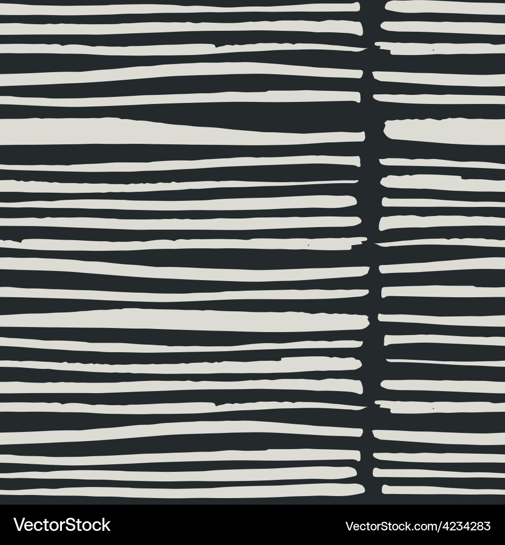 Striped Row Pattern vector image