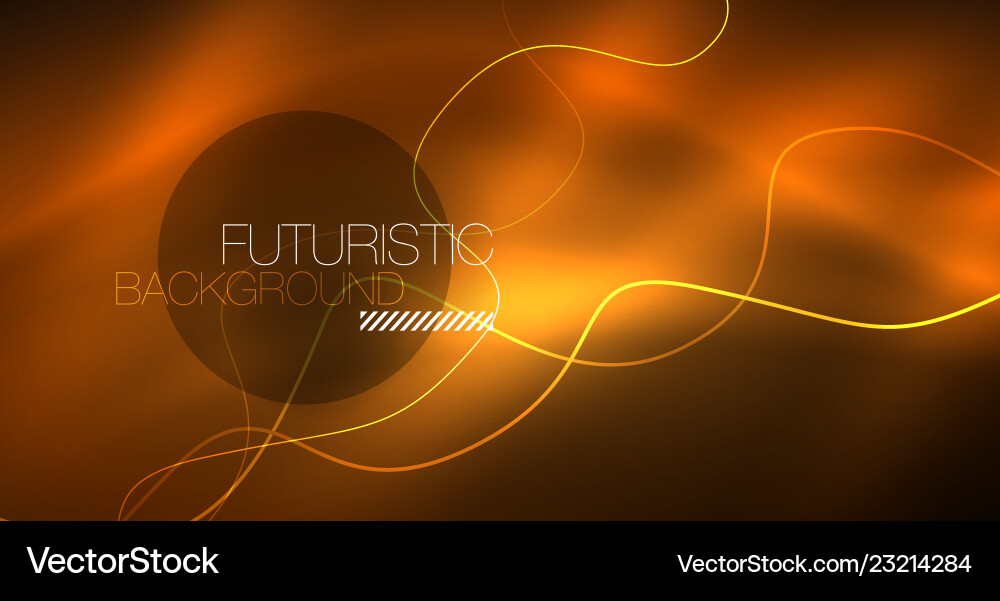Abstract shiny glowinng color wave design element Abstract shiny glowinng color wave design element Vector Image